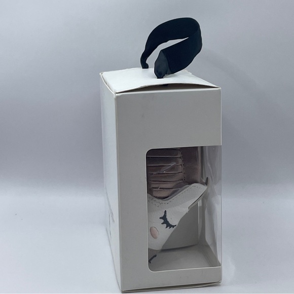 Nicole Miller Unicorn Rose Gold Infant Baby Slip On Moccasin Shoes Sz 0-6 Mos. - Picture 9 of 15